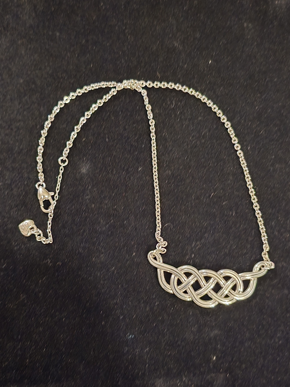 Interlok Collar Pendant Necklace